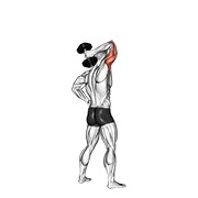 Standing one arm extension