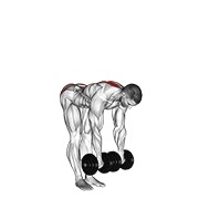 Straight leg deadlift