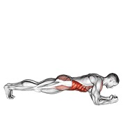 Plank with twist