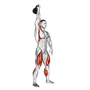 One arm jerk