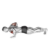 Chest-tap push-up
